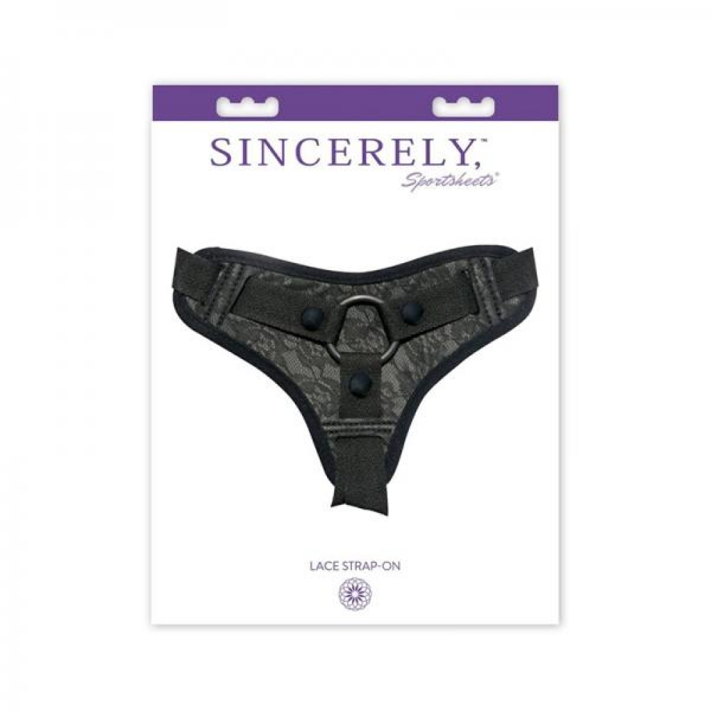 Sincerely, Ss Lace Strap-on - Sportsheets