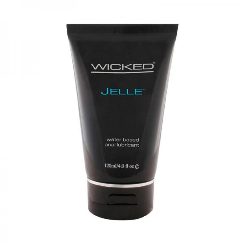 Wicked Jelle Water Based Anal Gel Lube - 8oz