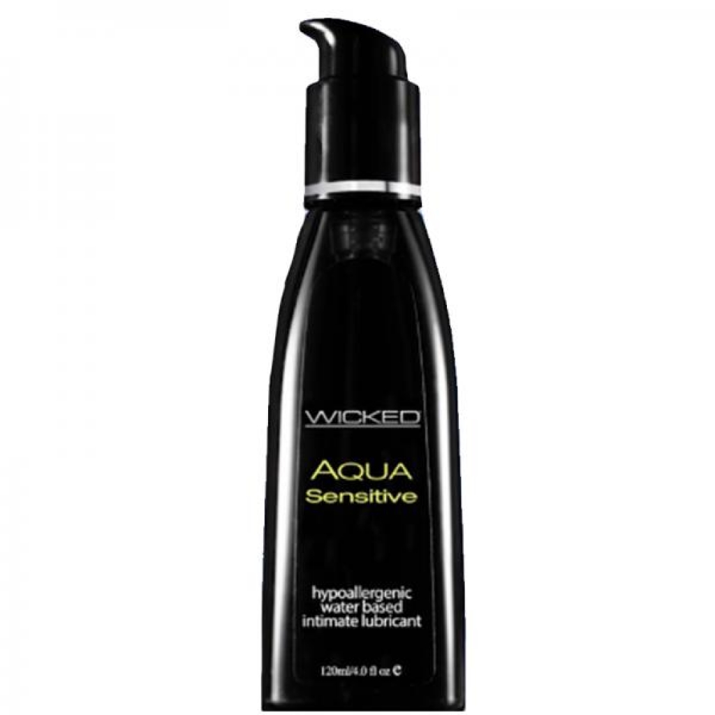 Wicked Aqua Sensitive Unscented Water-Based Lube - 8 oz