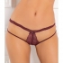 Rene Rofe Dive Deep Open Back Panty: Seductive Sexy Design