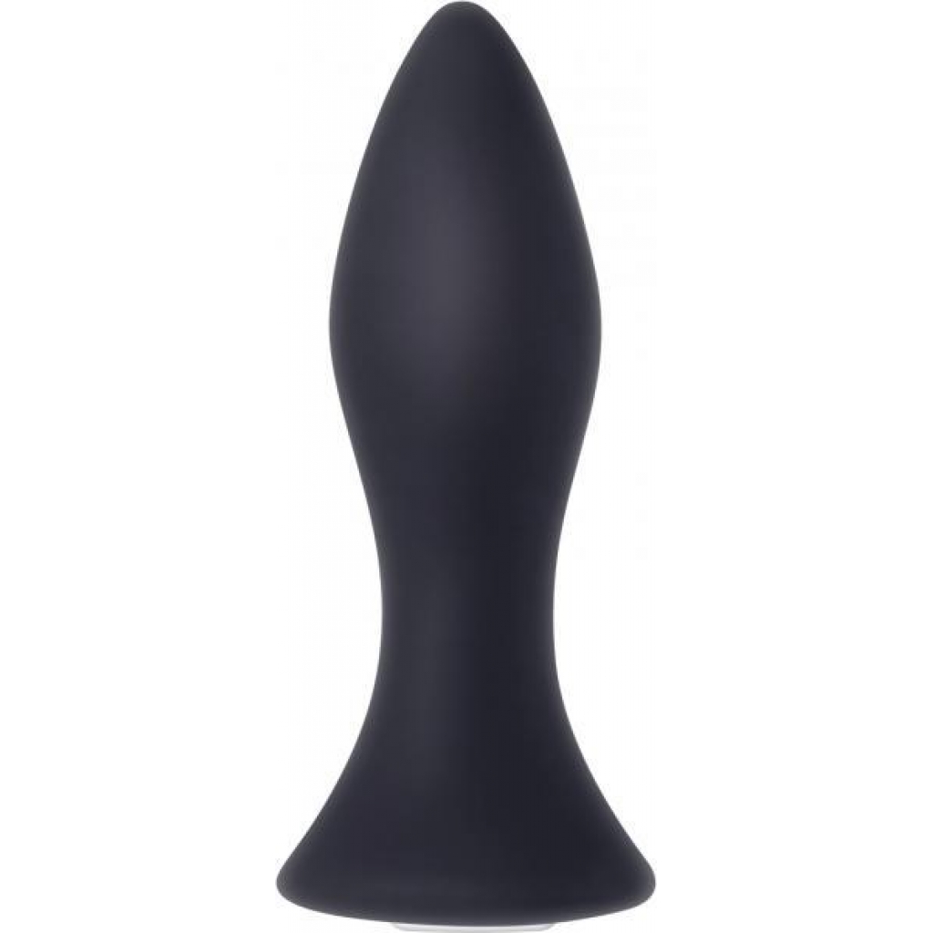 Mighty Mini Butt Plug Rechargeable Black Vibrator - Evolved