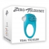 The Teal Tickler Vibrating Cock Ring  - Zero Tolerance