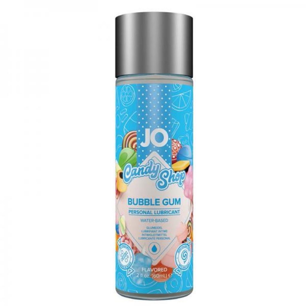 JO H20 Flavored Candy Shop Lubricant Bubble Gum 2oz - System Jo