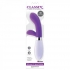 Classix Silicone G-Spot Rabbit Style Vibrator Purple - Pipedream