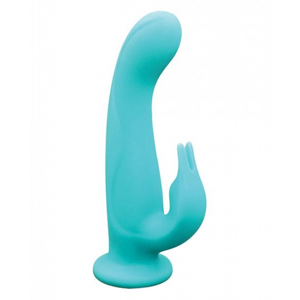 Femmefunn Pirouette Turquoise Blue Rabbit Vibrator - Femmefunn