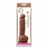 Colours Pleasures 5 inches Dildo Brown - Ns Novelties