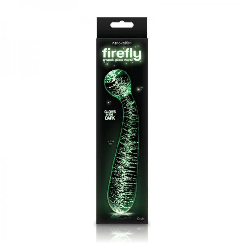 Firefly Glass - G Spot Glow Wand - Clear - Ns Novelties