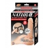 Natural Realskin Squirting Penis 8 inches Beige Harness - Nasstoys