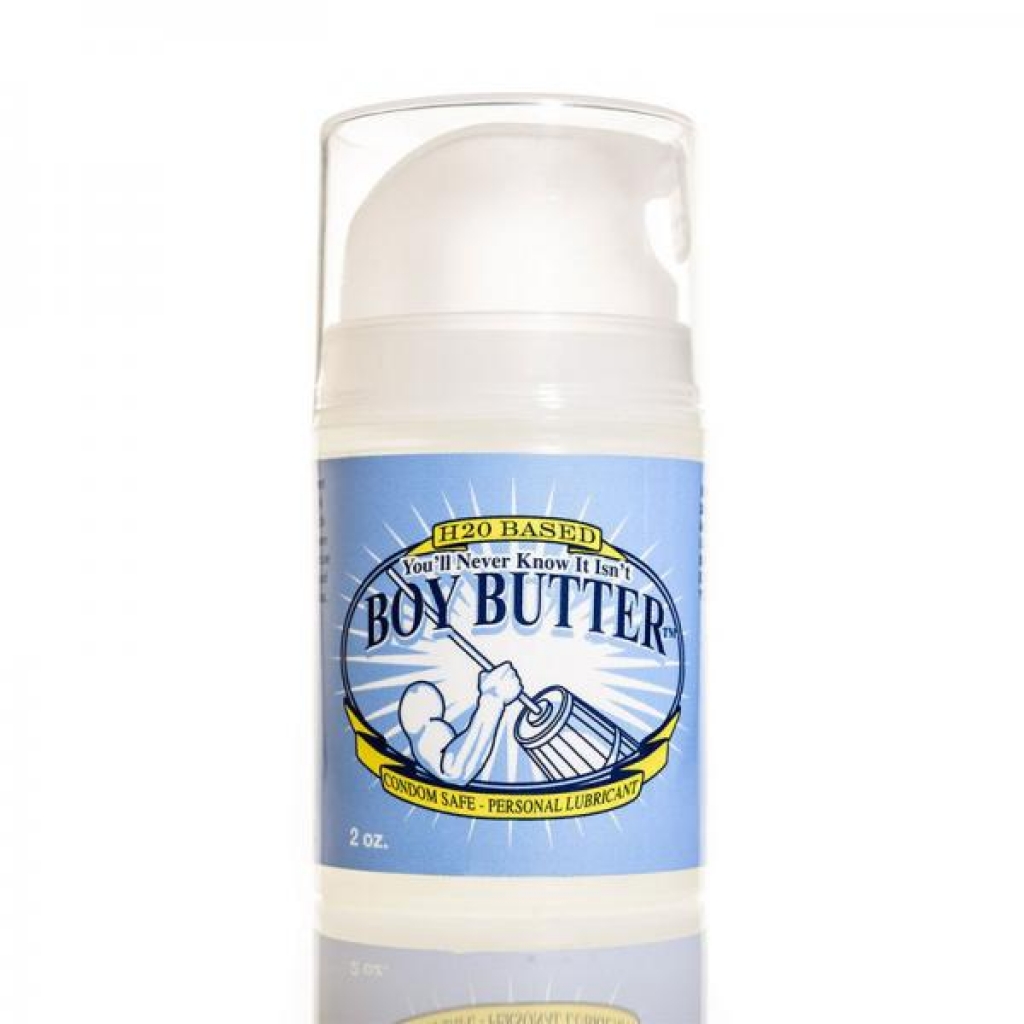 Boy Butter H2O 2oz Pump - Ultimate Water-Based Lube