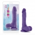 Au Natural Bold Thrill 8.5 inches Dildo - Purple