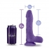 Au Natural Bold Thrill 8.5 inches Dildo - Purple