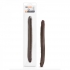 Dr Skin 16 Inch Double Dildo - Chocolate Brown