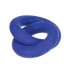 Hunkyjunk Duo Linked Cock/ball Rings, Cobalt - Oxballs