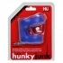 Hunky Junk Connect Cock Ball Tugger Blue - Oxballs