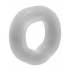 Hunky Junk Fit Ergo Cock Ring Ice Clear - Oxballs