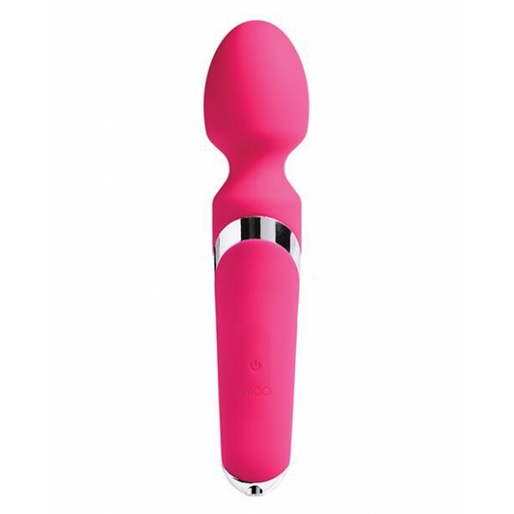 Vedo Wanda Rechargeable Wand Vibe - Foxy Pink - Vedo