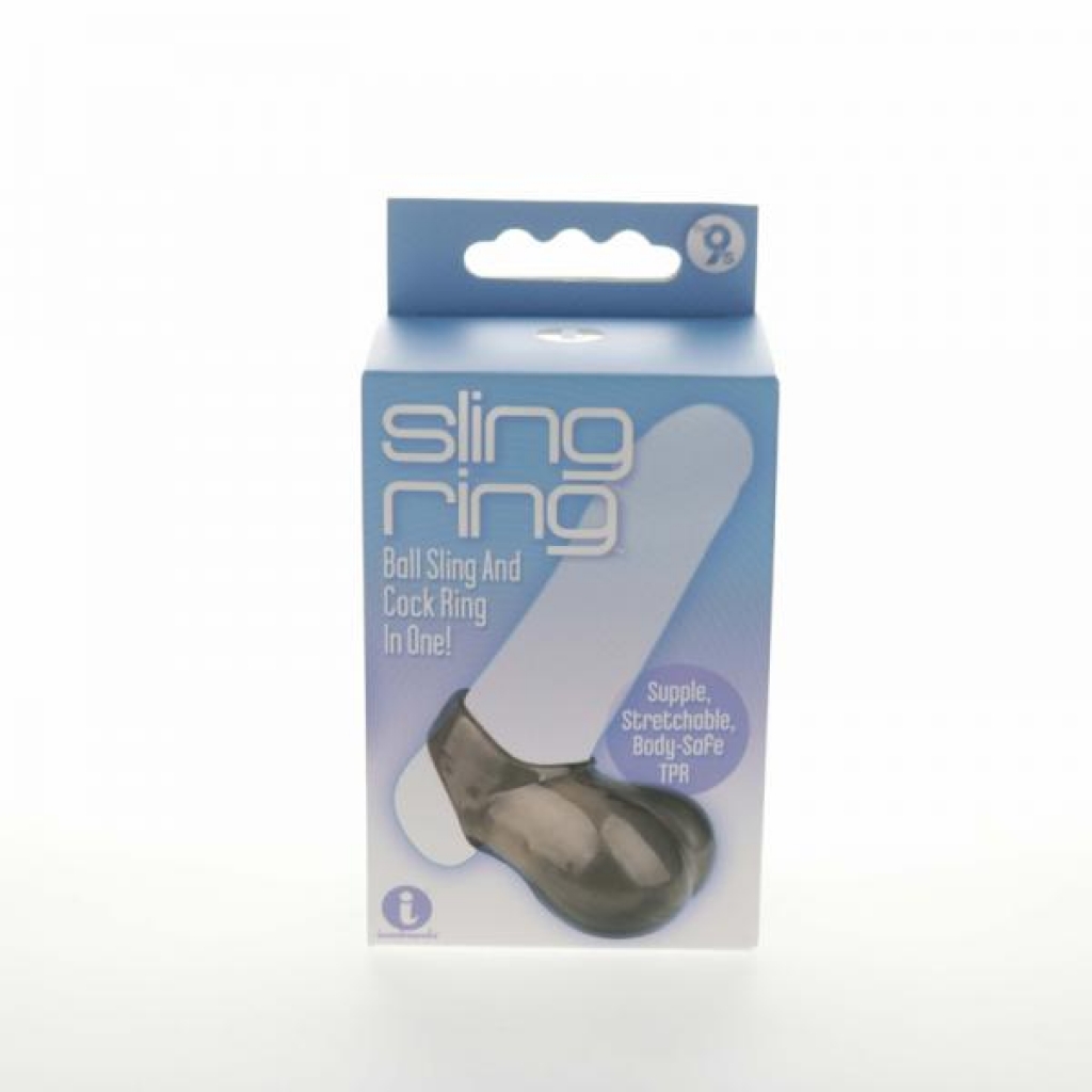 The Nines Ball Sling Plus Ring - Cock and Ball Enhancer