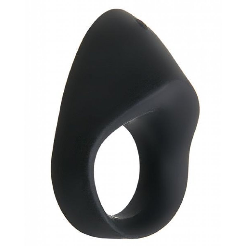 Night Rider Vibrating Cock Ring Black - Zero Tolerance