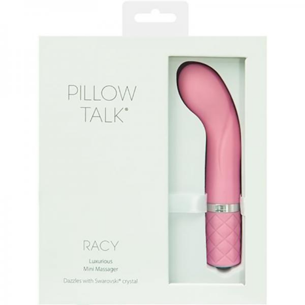 Pillow Talk Racy Mini Massager - Pink