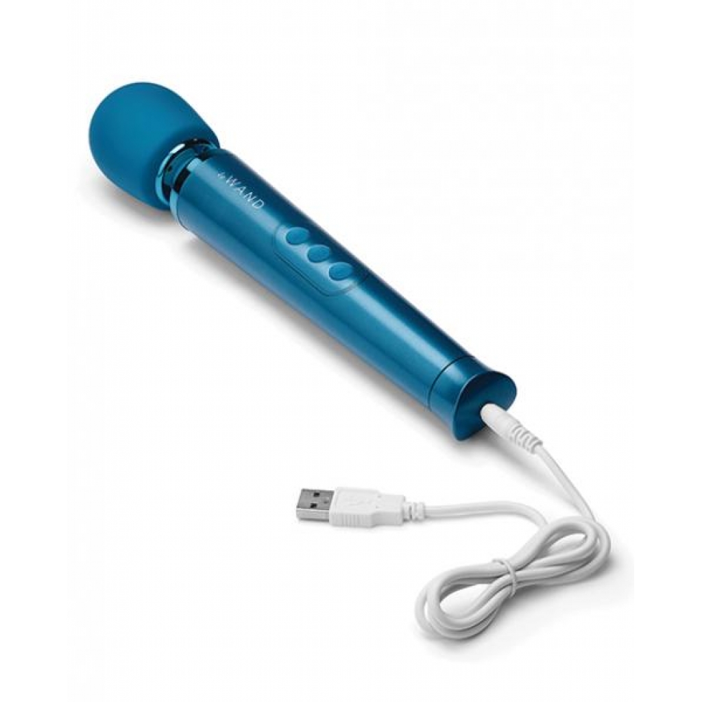 Le Wand Petite Blue Rechargeable Massager - Le Wand