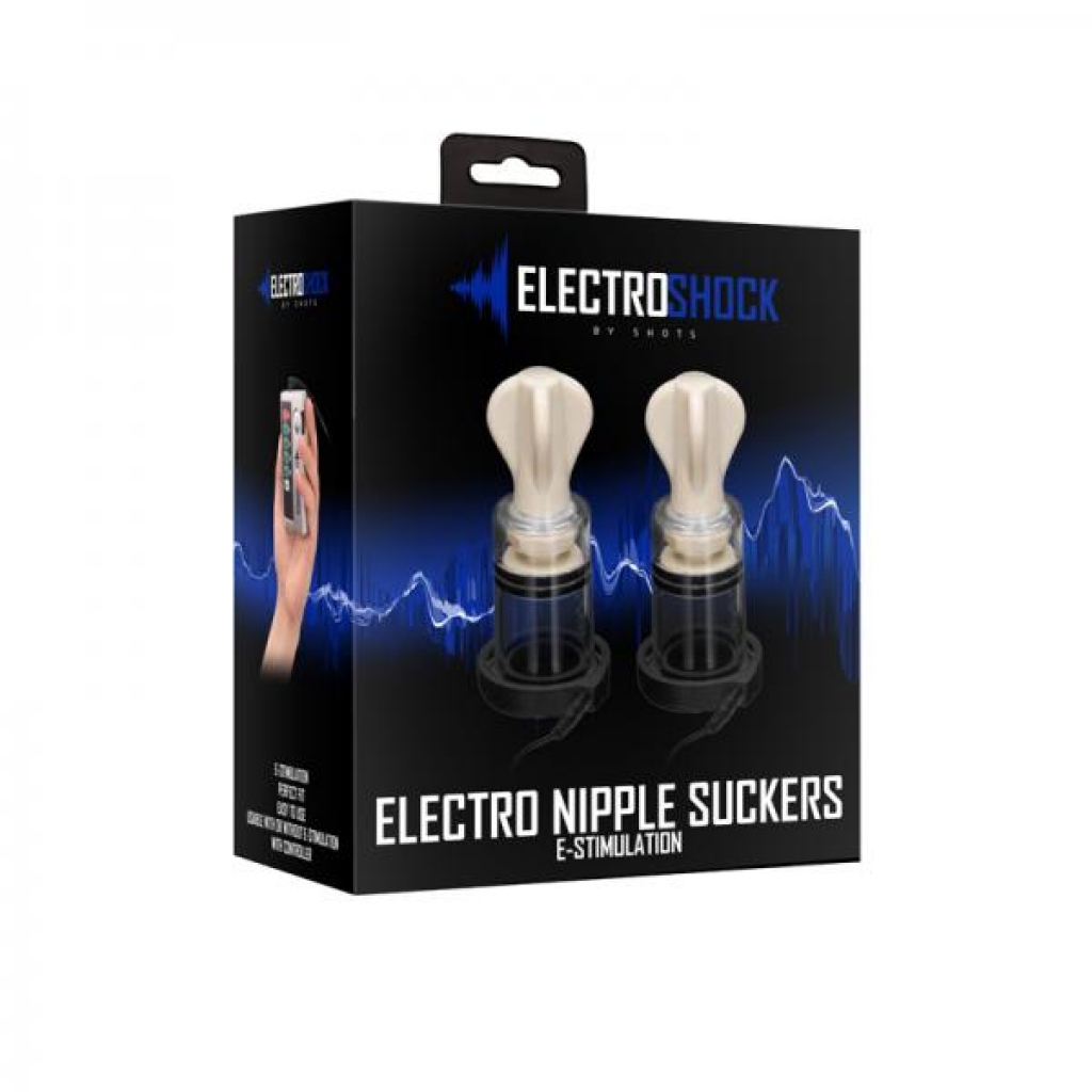 Electro Nipple Twisters - White - Shots