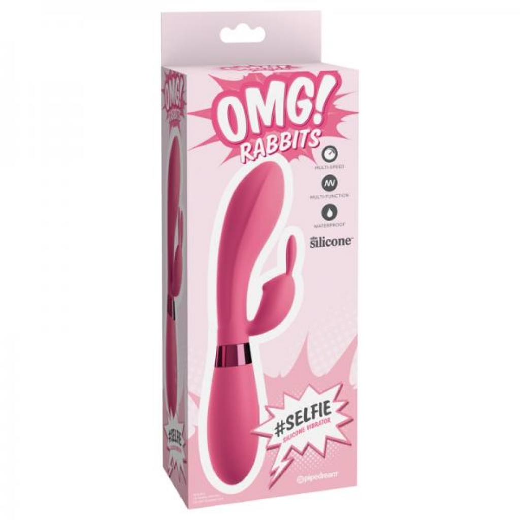 OMG! Rabbit Selfie Silicone Vibrator