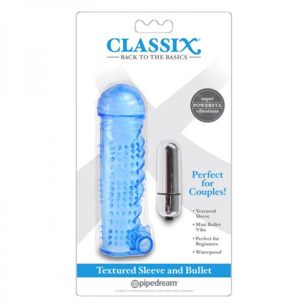 Classix Textured Sleeve & Bullet - Ultimate Stimulating Duo