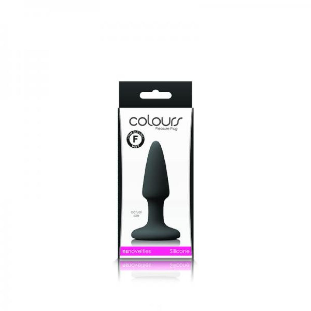 Colors Pleasures Mini Plug Black - Ns Novelties