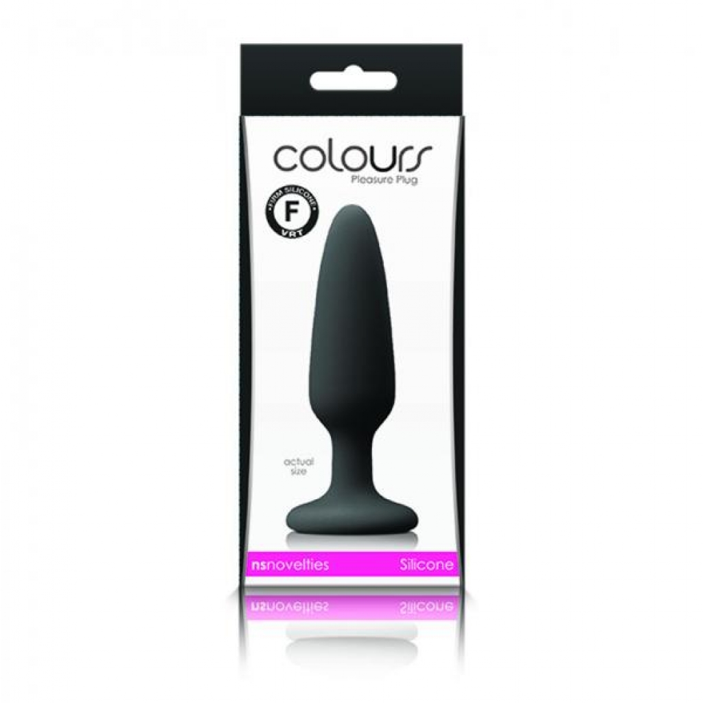 Colors Pleasures Small Plug Black - Ns Novelties