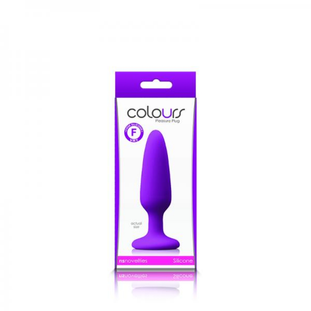 Colors Pleasures Small Plug Purple - Ns Novelties