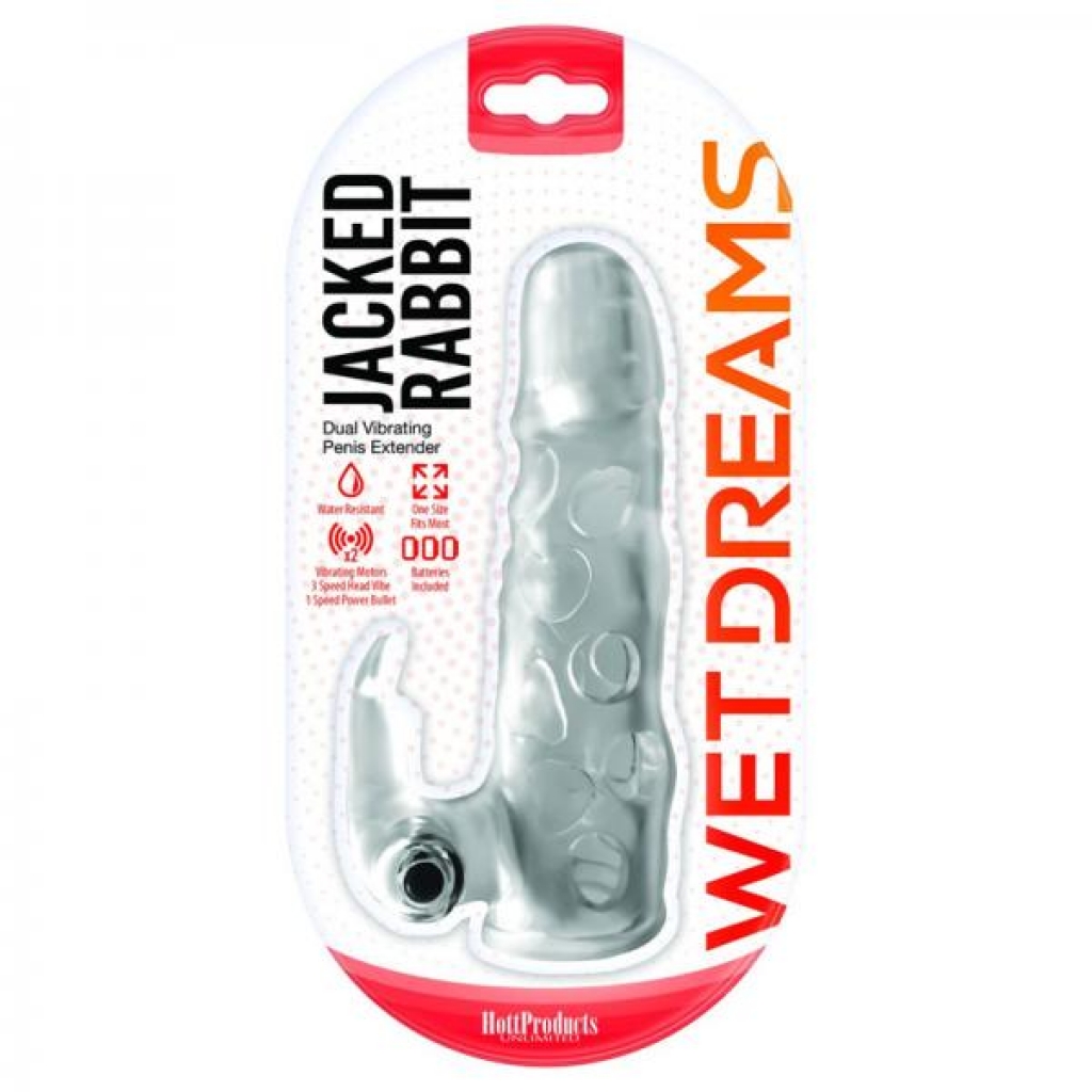 Wet Dreams Jacked Rabbit Extension Sleeve, Power Bullet - Hott Products