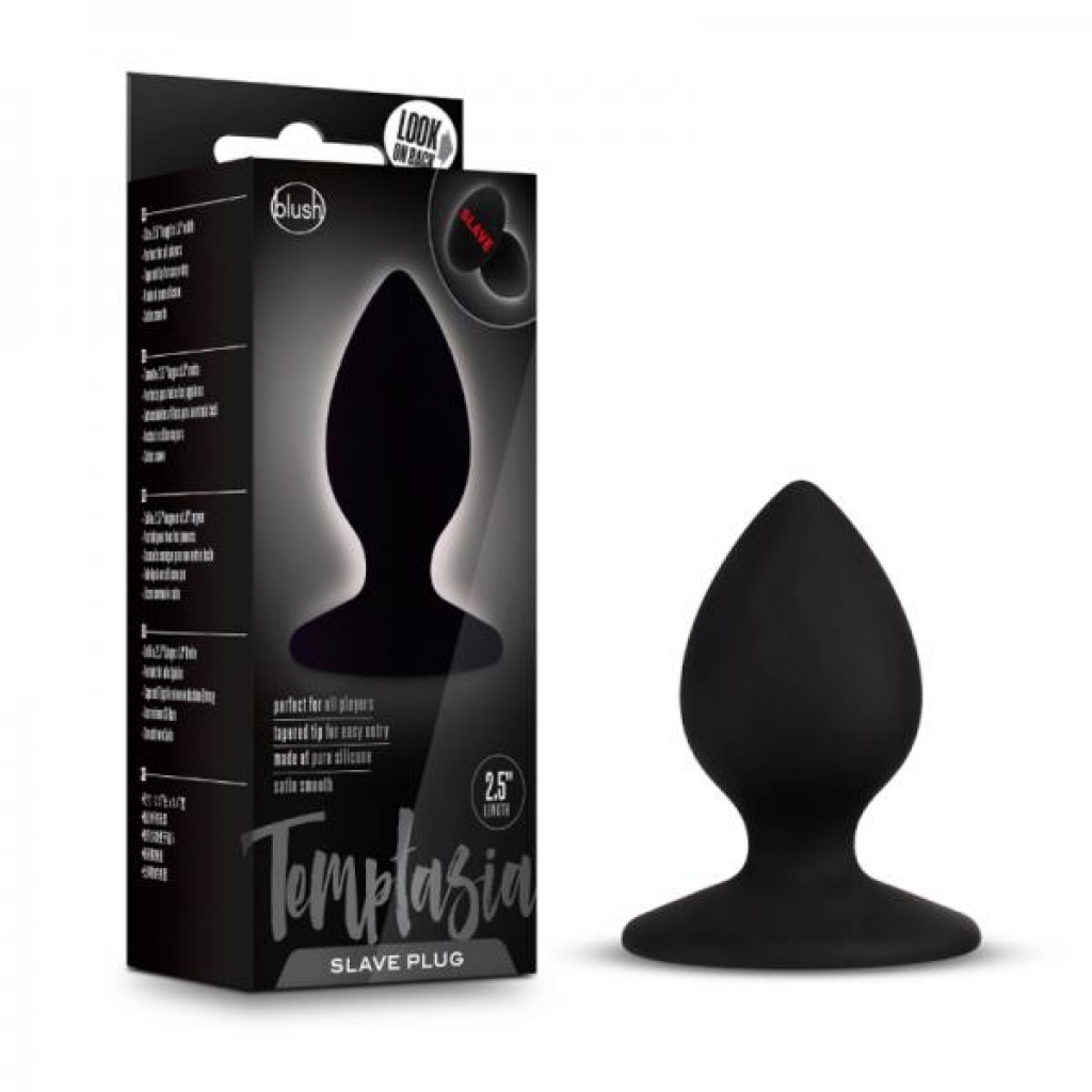 Temptasia - Slave Plug - Black - Blush