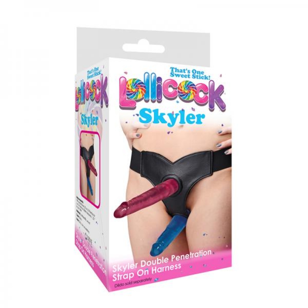 Lollicock Double Dong Skyler Harness With Dongs - Curve Novelties