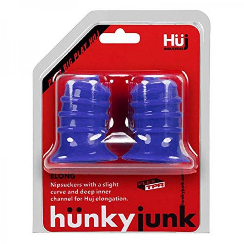 Hunkyjunk Elong Wide Base Nipsucker - Black