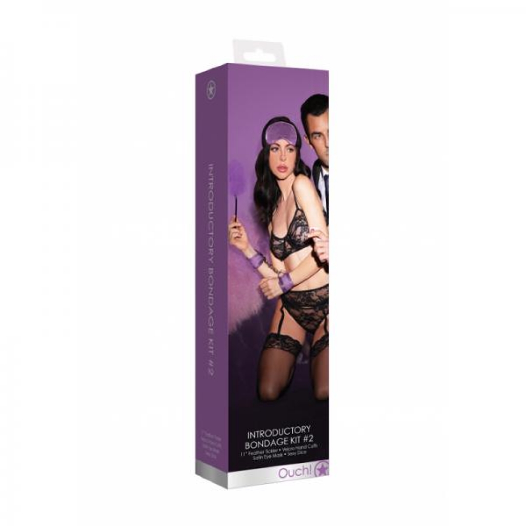 Ouch! - Introductory Bondage Kit #2 - Purple - Shots