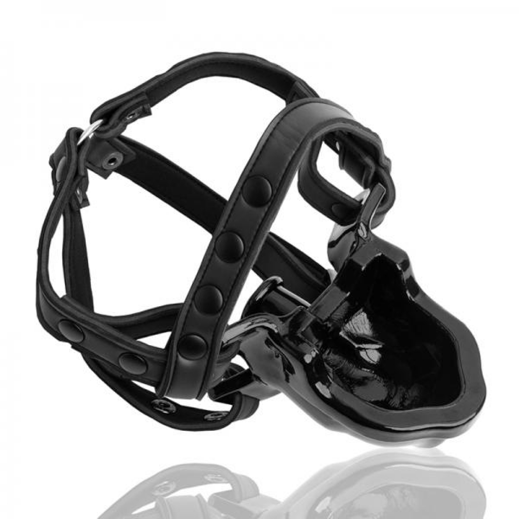 Watersport Strap-on Gag, Black - Oxballs