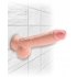 King Cock Triple Density 9-Inch Dildo - Beige