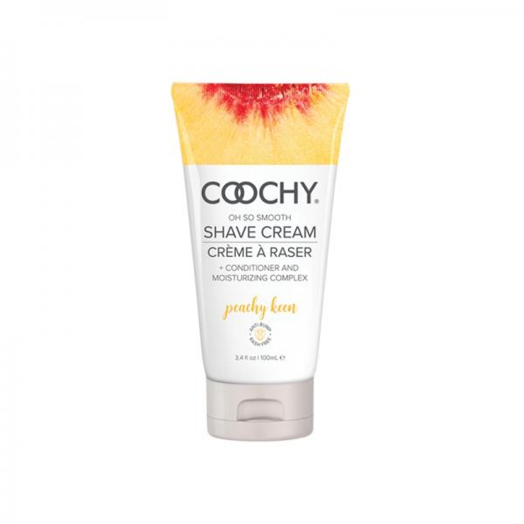 Coochy Shave Cream Peachy Keen 3.4 Fl.oz - Coochy