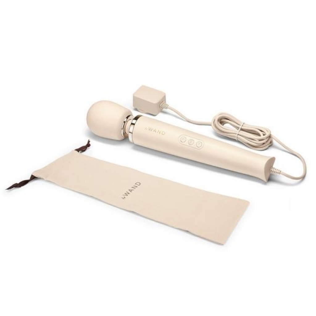 Le Wand Powerful Plug-in Vibrating Massager Cream - Le Wand