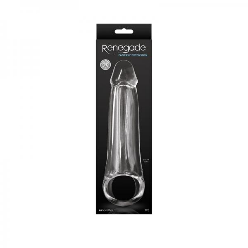 Renegade Fantasy Extenstion Lg Clear - Ns Novelties