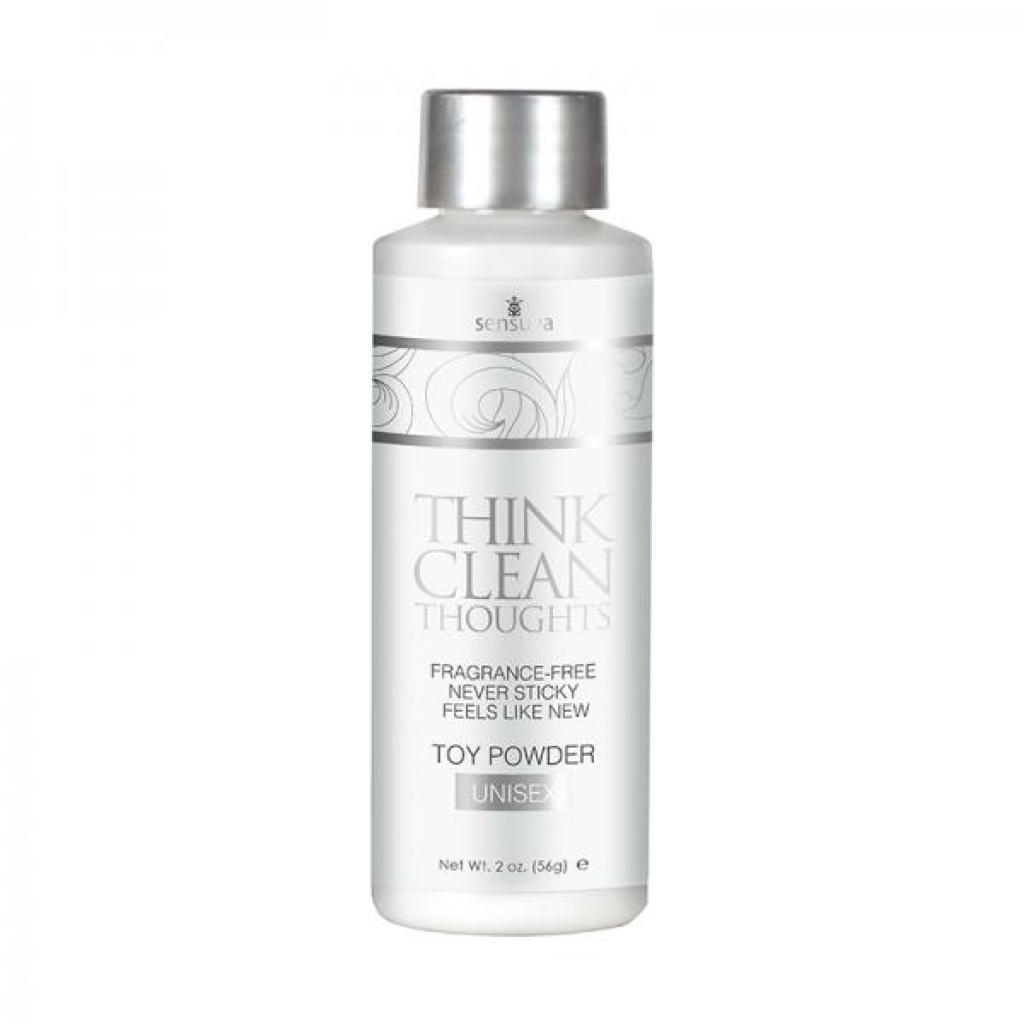 Think Clean Thoughts Toy Powder - Essential Care for Intimate Accessories