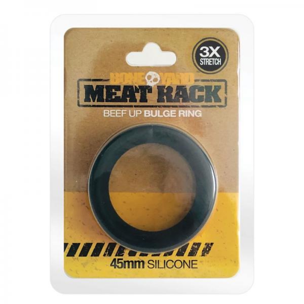 Meat Rack Cock Ring Black - Boneyard