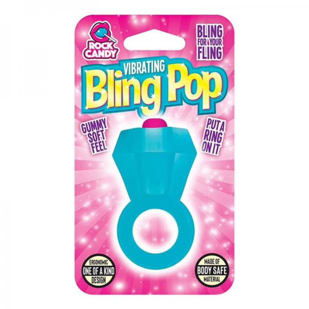 Bling Pop Ring - Blue - Rock Candy