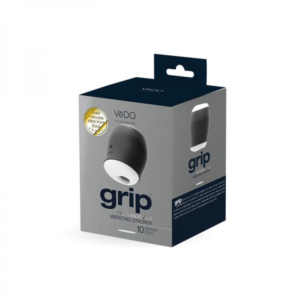 Grip Rechargeable Vibrating Sleeve - Enhancing Sizes