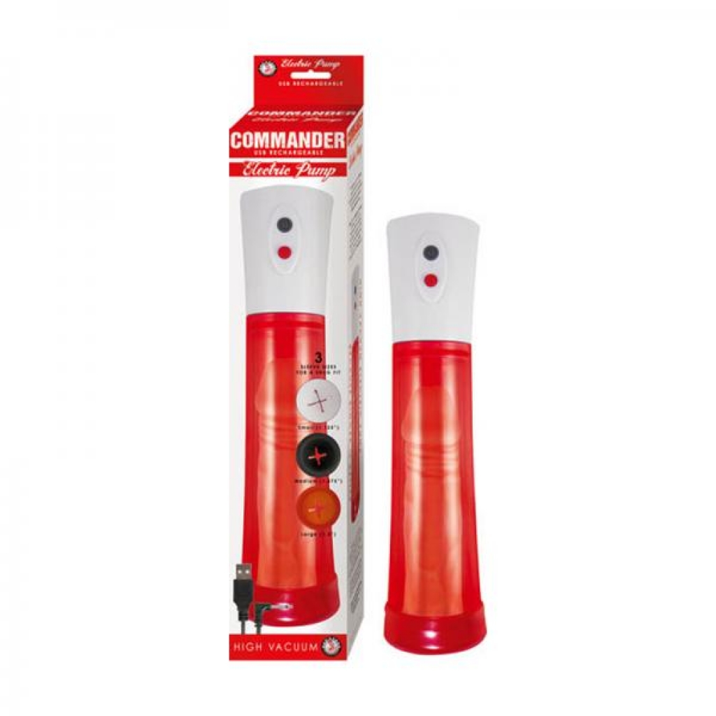 Commander Electric Pump Red - Nasstoys