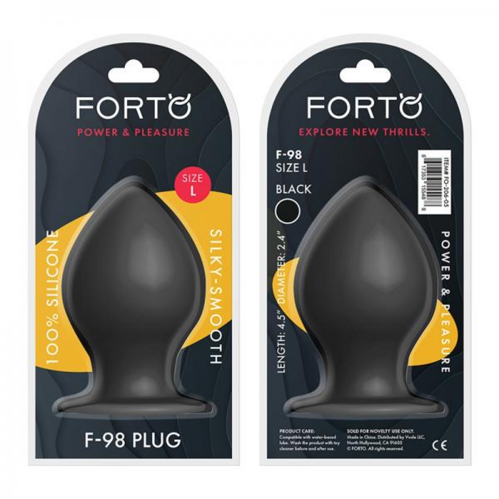 Forto F-98: Cone Large Black - Forto