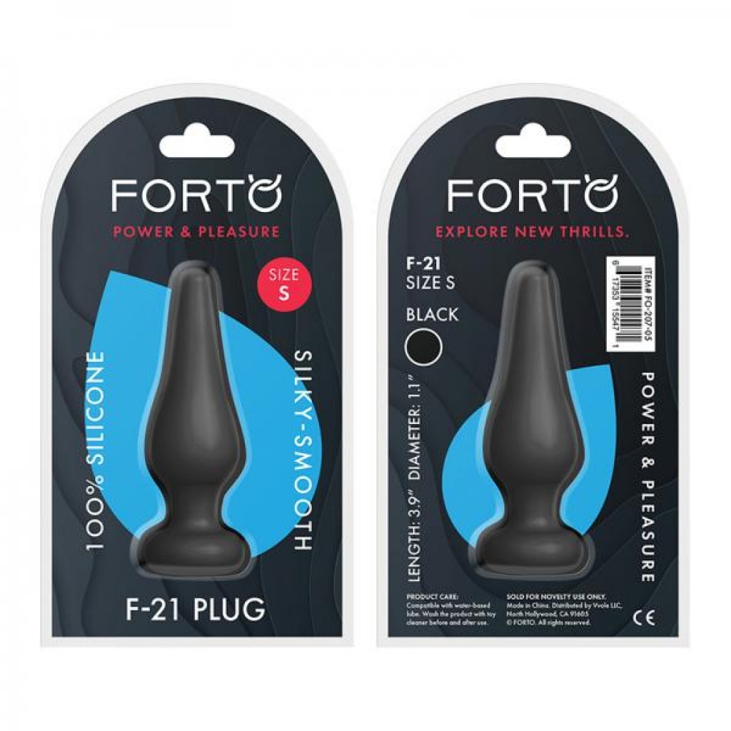 Forto F-21 Tear Drop Small - Black