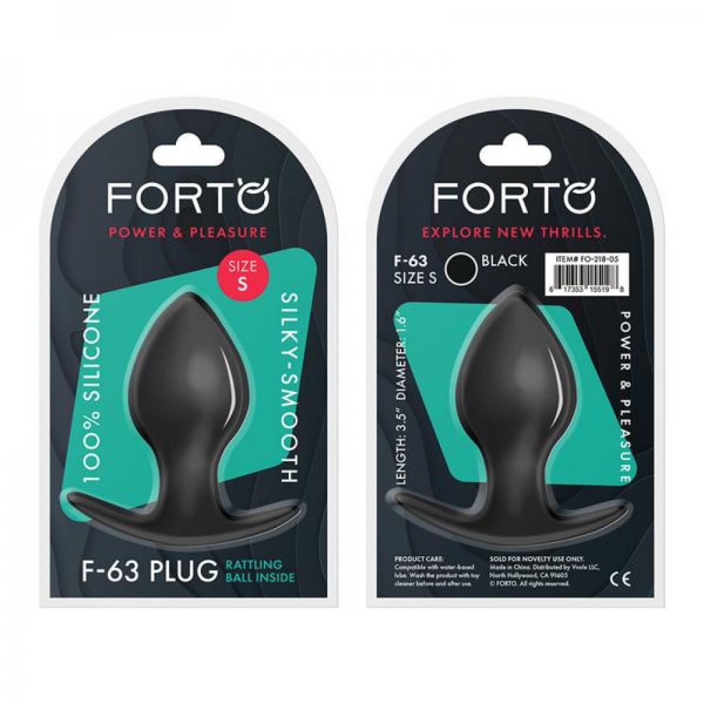 Forto F-63: Rattler Spade Sm Black - Forto