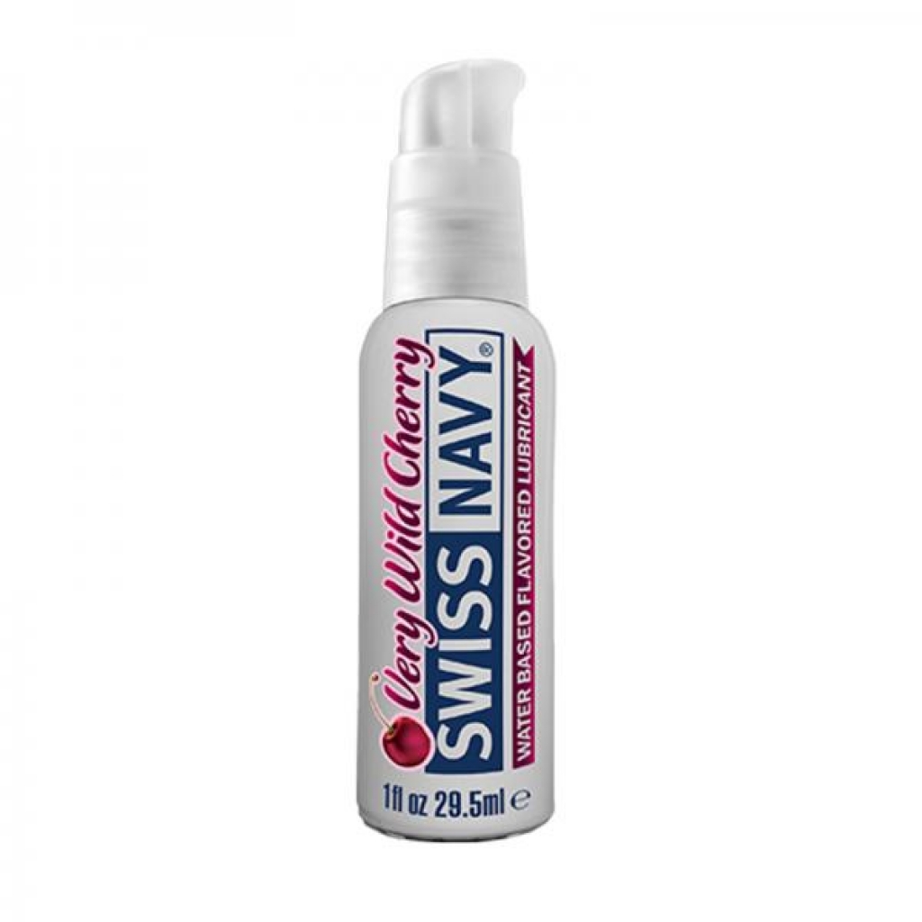 Swiss Navy Very Wild Cherry 1 Oz - Flavorful Lubricant