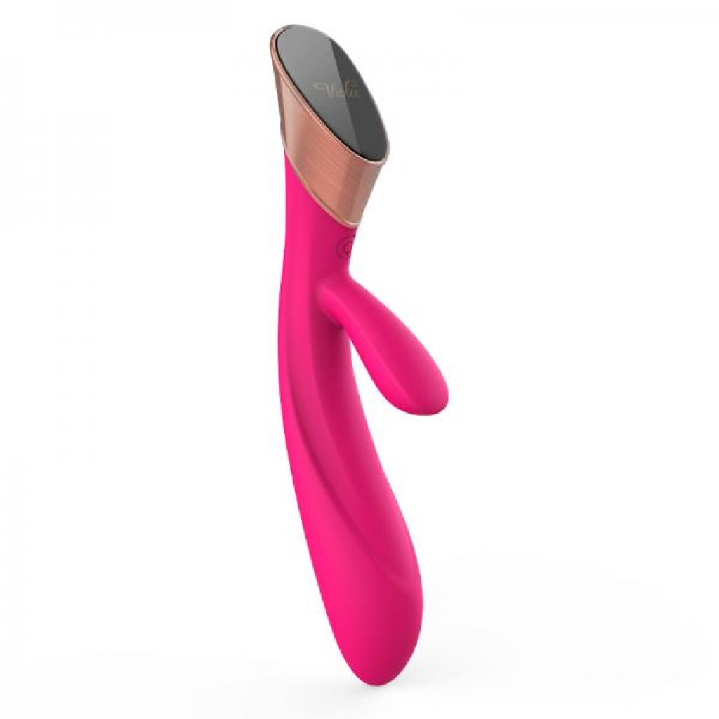 Metis Touch Panel Rabbit Vibrator Fuchsia - Viotec